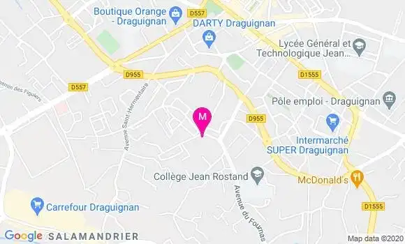 Localisation Dr Pierre Cerda