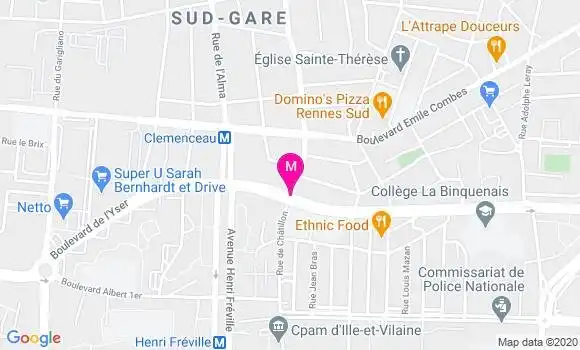 Localisation Dr Guillaume Darrouy