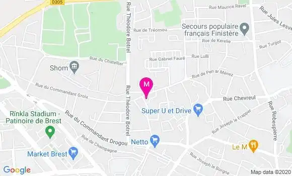 Localisation Dr Jean Pierre Le Rest