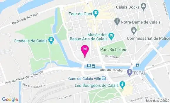 Localisation Dr Vincent Cliquennois