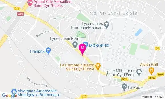 Localisation Dr Myriam Zuili Bitbol