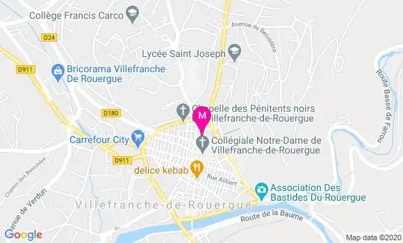 Localisation Dr Alain Dalas