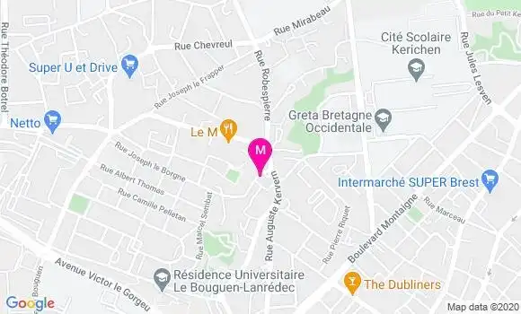 Localisation Dr Anne Laure Guevel Jointre