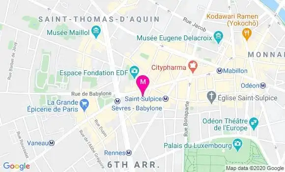 Localisation Dr Fabrice Egler