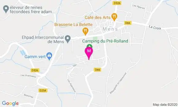 Localisation Dr Hubert Vidil