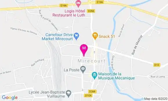 Localisation Dr Nicolas Gosset