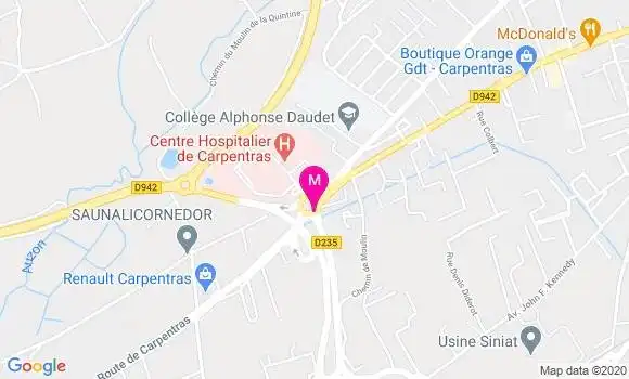 Localisation Dr Jean Marie Epeirier