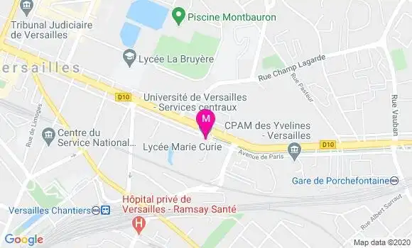 Localisation Dr Fabienne Beuzen