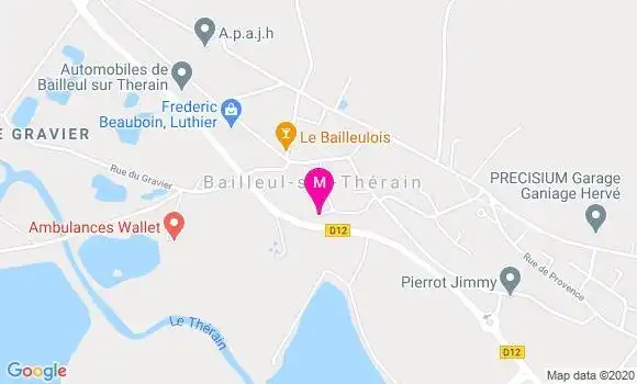 Localisation Dr Philippe Ponthieu
