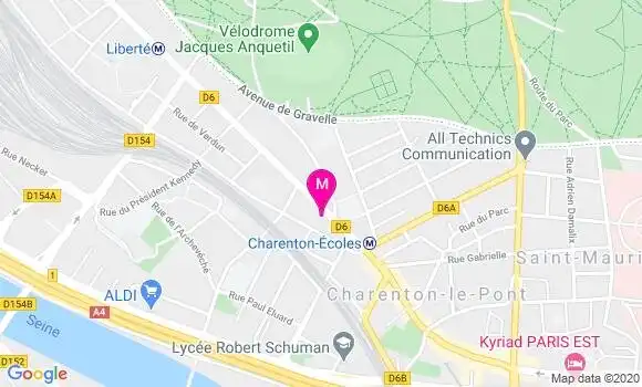 Localisation Dr Philippe Cattan