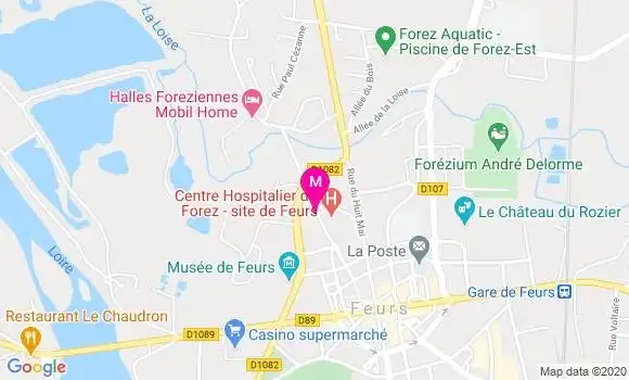Localisation Dr Philippe Champavert