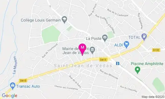 Localisation Dr Bruno Douard