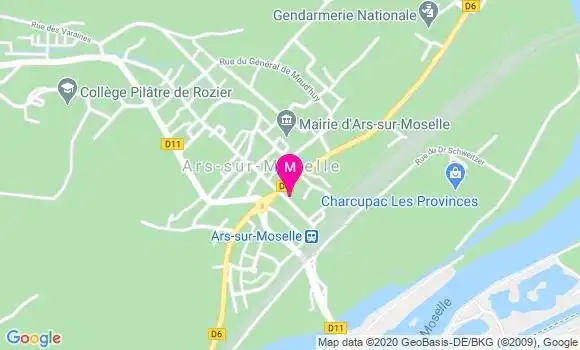 Localisation Dr Emmanuelle Lionnard