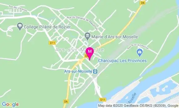 Localisation Dr Frédérique Zimmer Parenty
