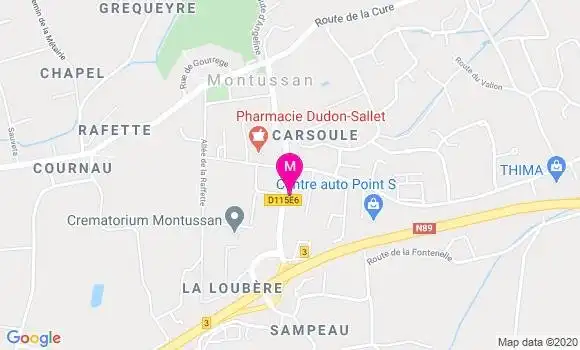Localisation Dr François Perruc