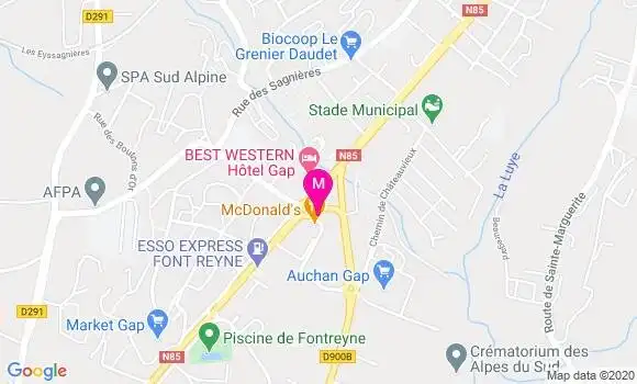 Localisation Dr Nicole Elzeard