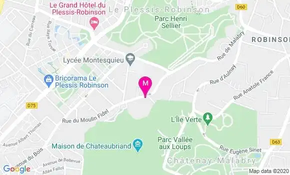 Localisation Dr Catherine Dhez