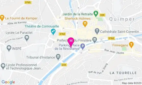 Localisation Dr Yonec Duhil de Benaze