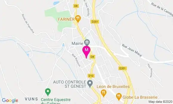 Localisation Dr Isabelle Bontemps