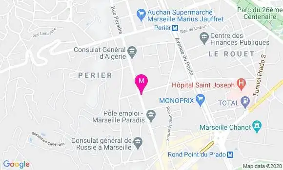 Localisation Dr Philippe Mariotti