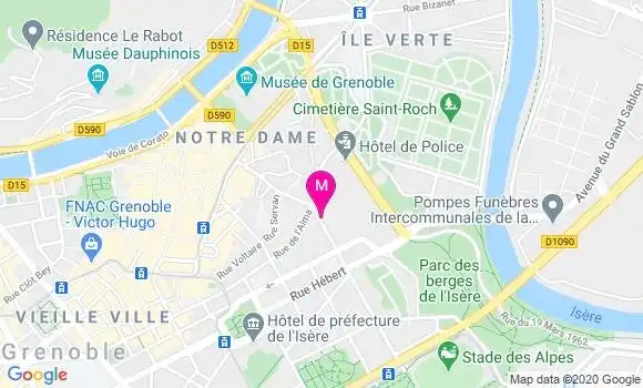 Localisation Dr Magali Nicolas