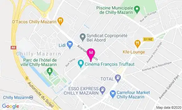 Localisation Dr Alain Castel