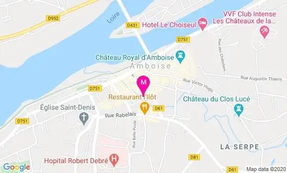 Localisation Dr Etienne Ranvier