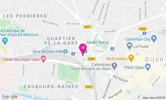 Localisation Dr Aline Bouhey