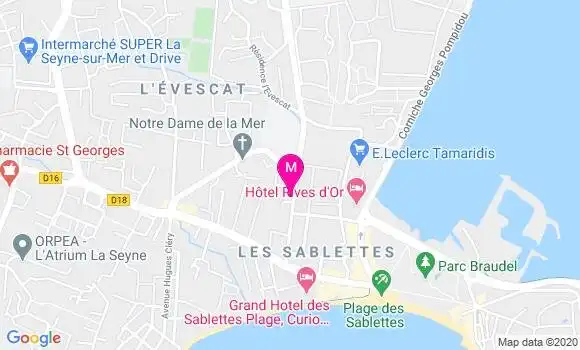 Localisation Dr Thierry Verrier