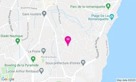 Localisation Dr Alain Francis Mattei