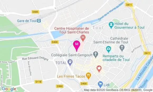 Localisation Dr Thierry Montaut