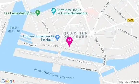 Localisation Dr Isabelle Quadrini