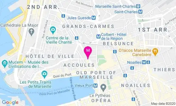 Localisation Dr Christophe Bastid