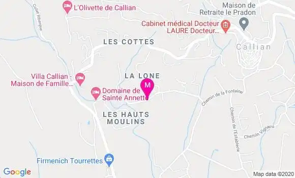 Localisation Dr Jean François D