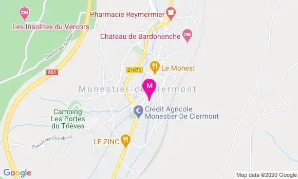 Localisation Dr Marie Laure Chantalou