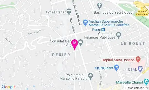 Localisation Dr Eric Sportich