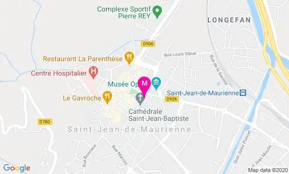 Localisation Dr Marie Ferret