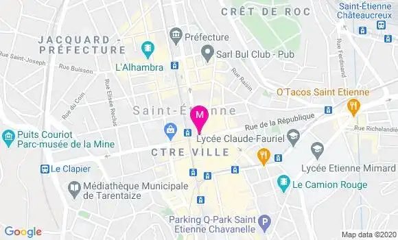 Localisation Dr Pierre Courtine