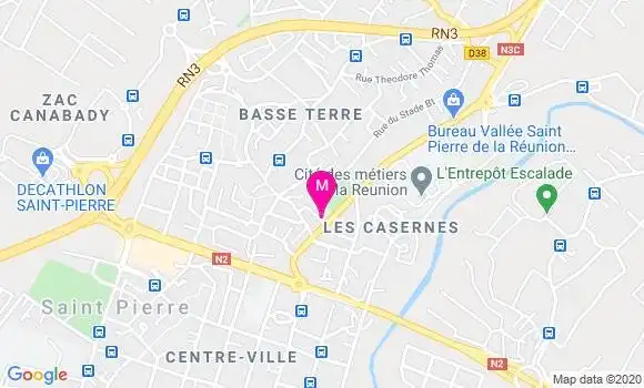 Localisation Dr Blandine Besch