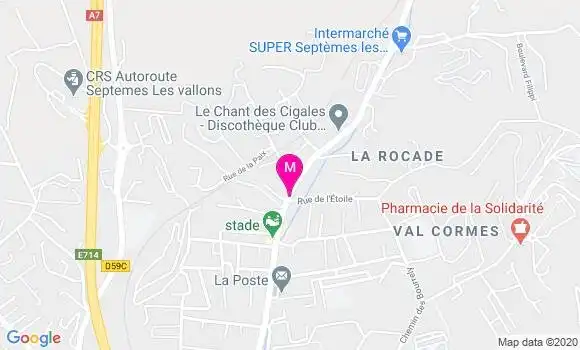 Localisation Dr Marc Filho