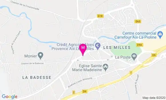 Localisation Dr Marie Soulier