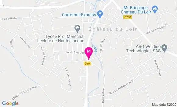 Localisation Dr Michel Ghazi