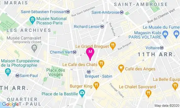 Localisation Dr Patrick Miller