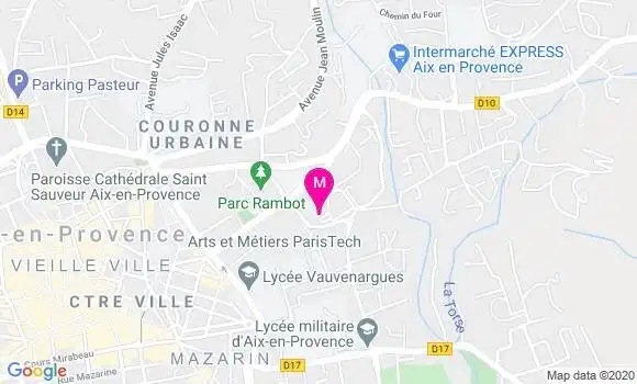 Localisation Dr Claude Barnay