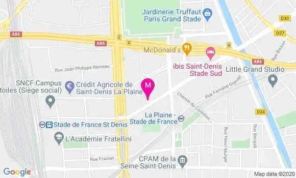 Localisation Dr Frank Bellivier