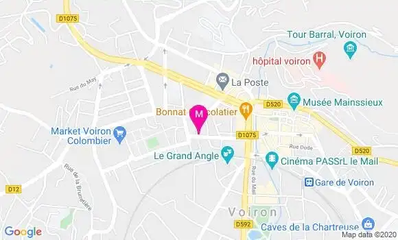 Localisation Dr Emmanuelle Colas Atger