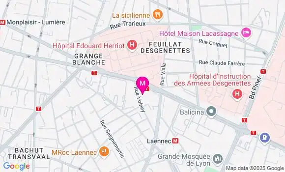 Localisation Dr Rafah Chneker