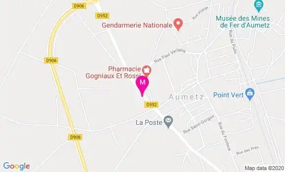 Localisation Dr Cathie Jacques