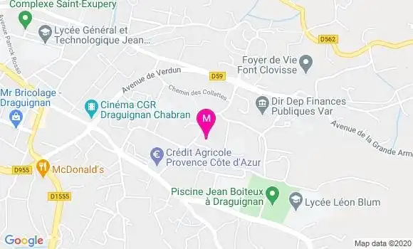 Localisation Dr Estelle Comte Garabedian