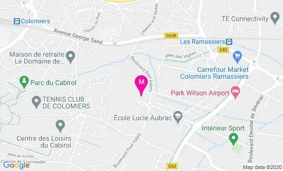Localisation Dr Maurice Bensoussan